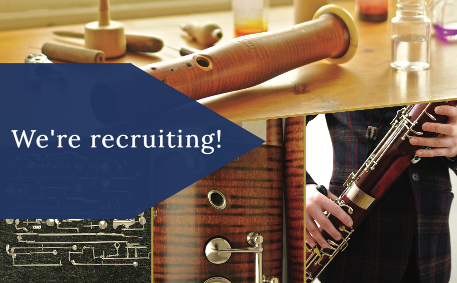 Double Reed Ltd. are currently recruiting for a trainee bassoon repair technician