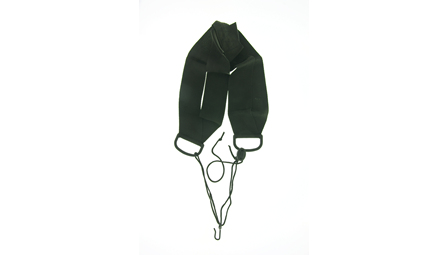 A Kölbl bassoon harness for sale at Double Reed Ltd. This harness spreads the weight of the instrument evenly across the neck and shoulders. The price of this harness is £21.50
