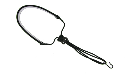 A Kölbl 'Pro Line' leather neck strap for bassoons for sale at Double Reed Ltd. This neck strap is a conventional-style strap specially designed for the bassoon, made to a high standard for maximum comfort and durability. The price of this neck strap is £17.50