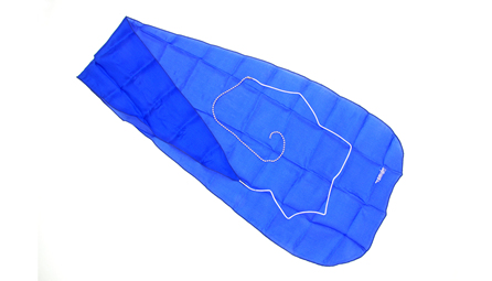 A Hodge silk wing and boot bassoon swab for sale at Double Reed Ltd.  This swab is suitable for cleaning boot and wing bassoon joints. The price of this bassoon swab is £8.95