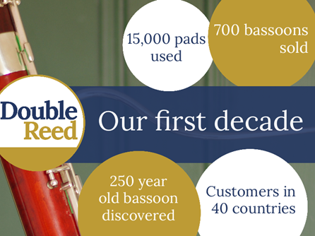 Double Reed Ltd. - our first decade
