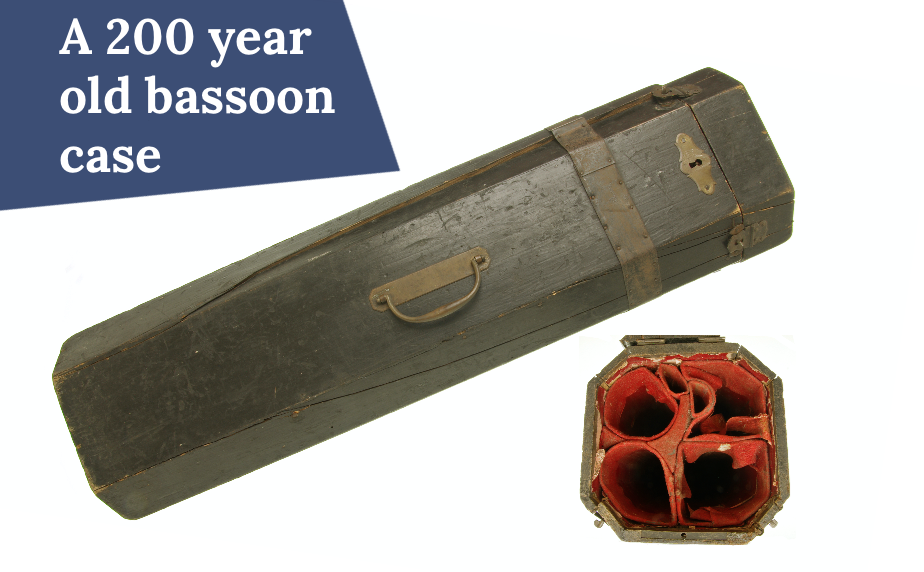 Vintage bassoon case deals