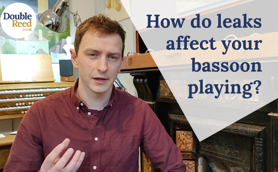 How do leaks affect your bassoon playing?