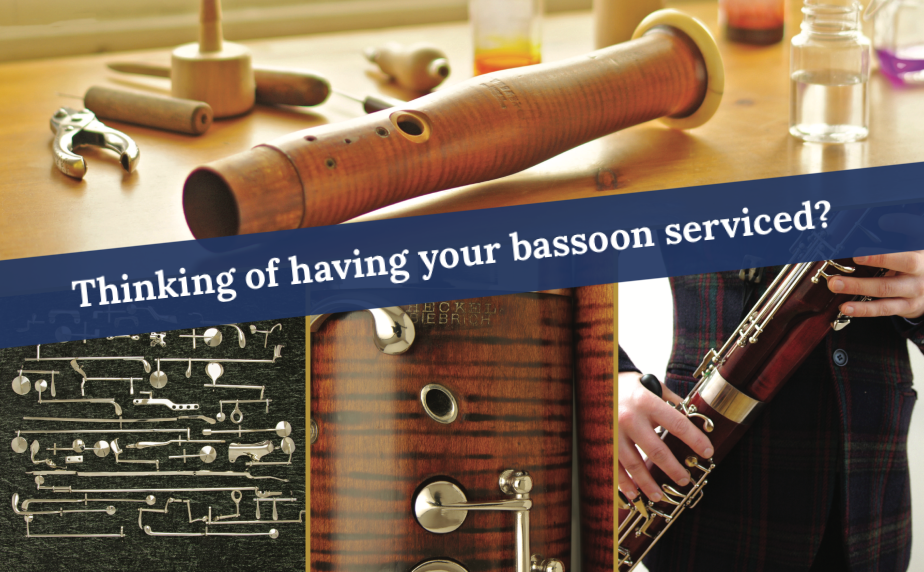 Thinking of having your bassoon serviced?