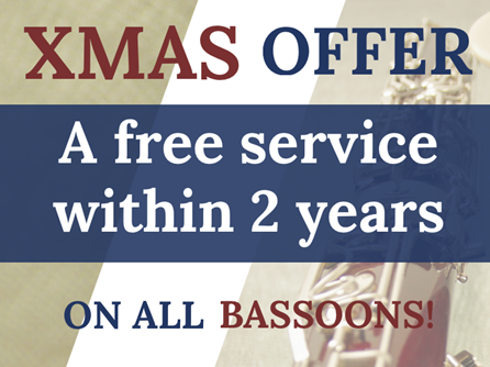Xmas offer: free service within two years of purchase