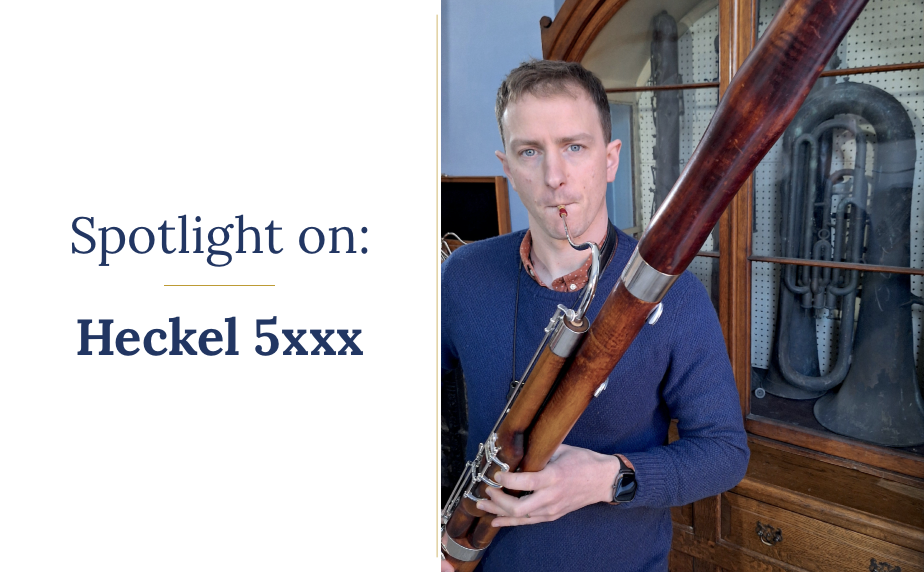 Spotlight on: a Heckel 5000 series bassoon