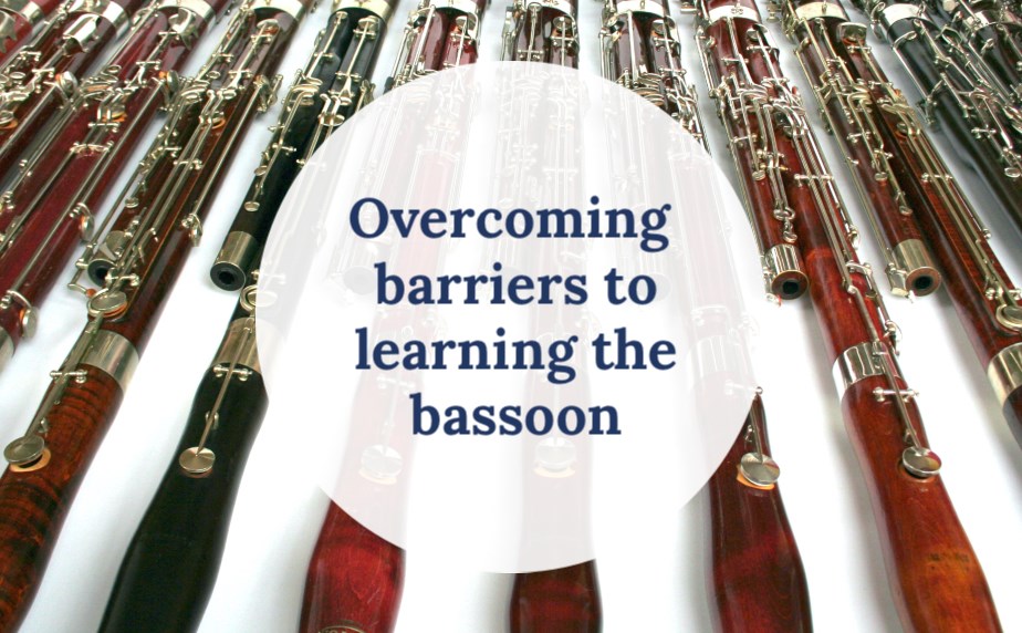 Overcoming barriers to learning the bassoon