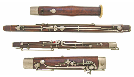 Heckel 3000 series bassoon for sale (1886 vintage)