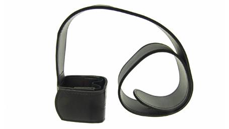 Leather seat strap for bassoon made by Protec