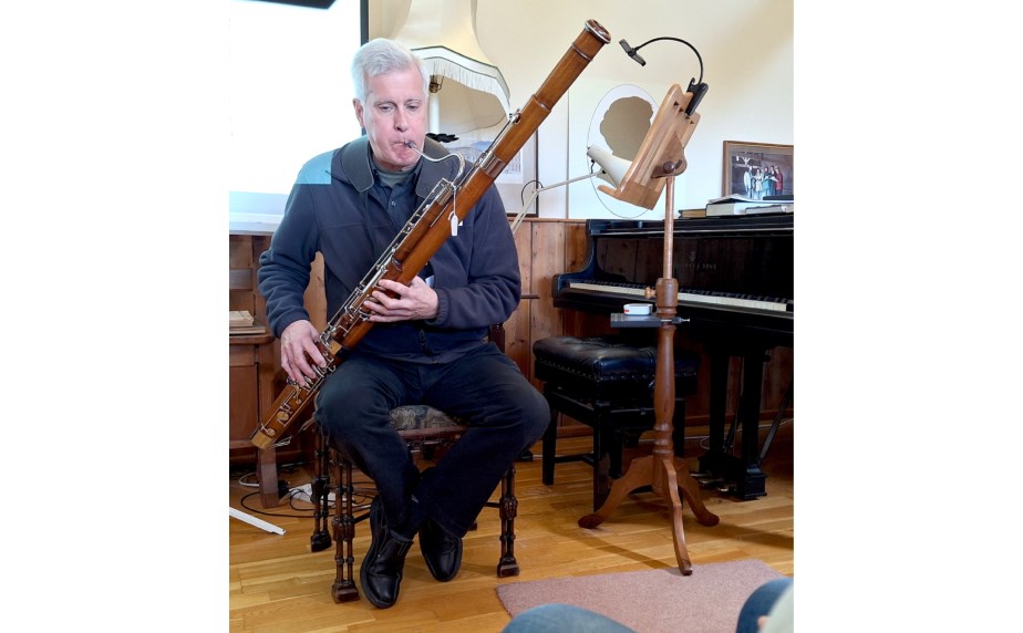 Jim Kopp - Playing Bassoon