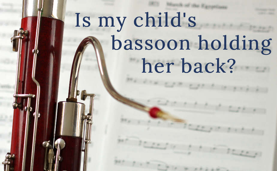 Is my child's bassoon holding her back?